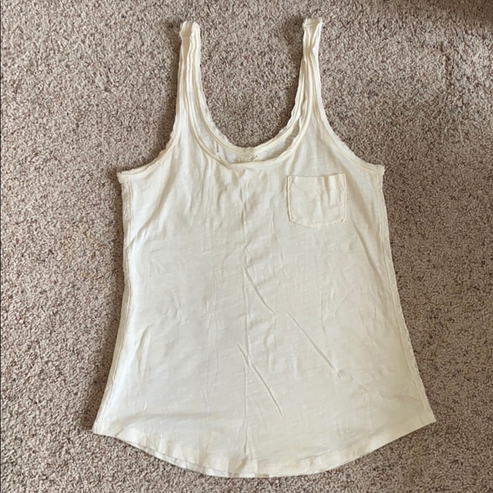 Women’s Aerie Cream Tank Size Medium